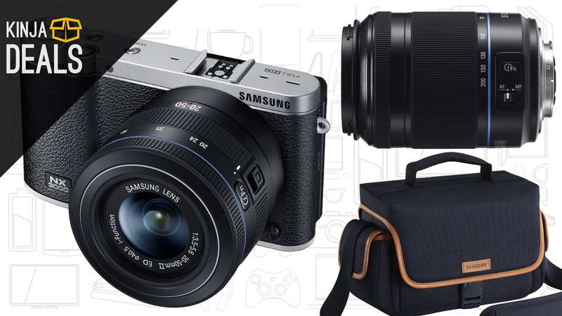 Illustration for article titled Today's Best Deals: Mirrorless Camera, Tommy Hilfiger Accessories, and More